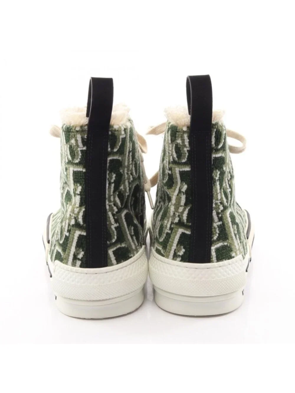 Dior Sneakers High Top Oblique Tapestry Fabric
